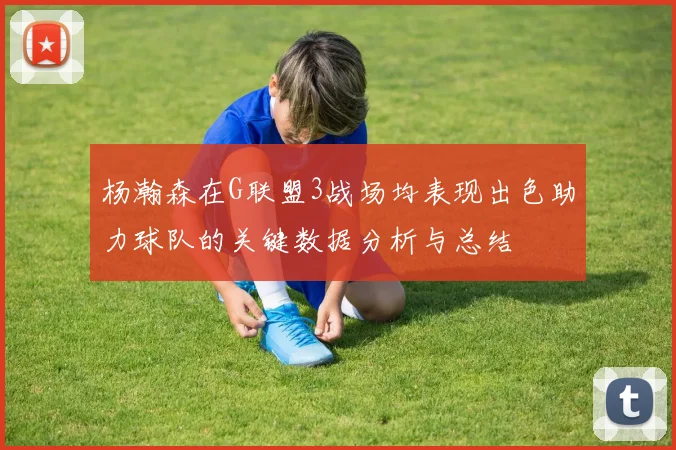 杨瀚森在G联盟3战场均表现出色助力球队的关键数据分析与总结