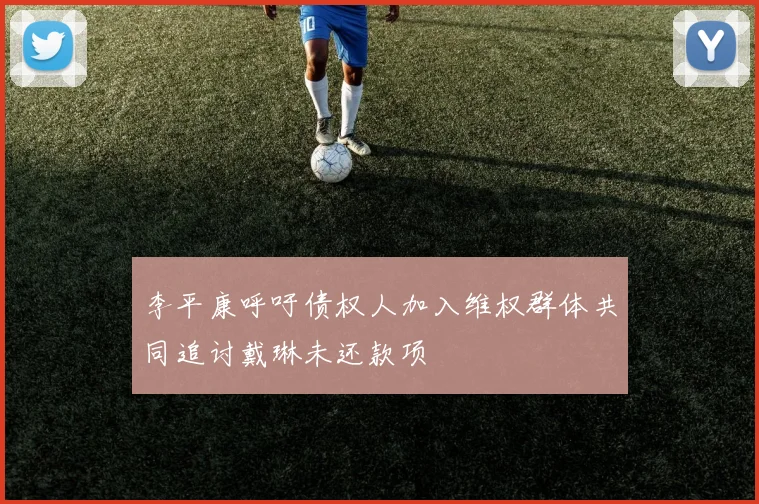 李平康呼吁债权人加入维权群体共同追讨戴琳未还款项